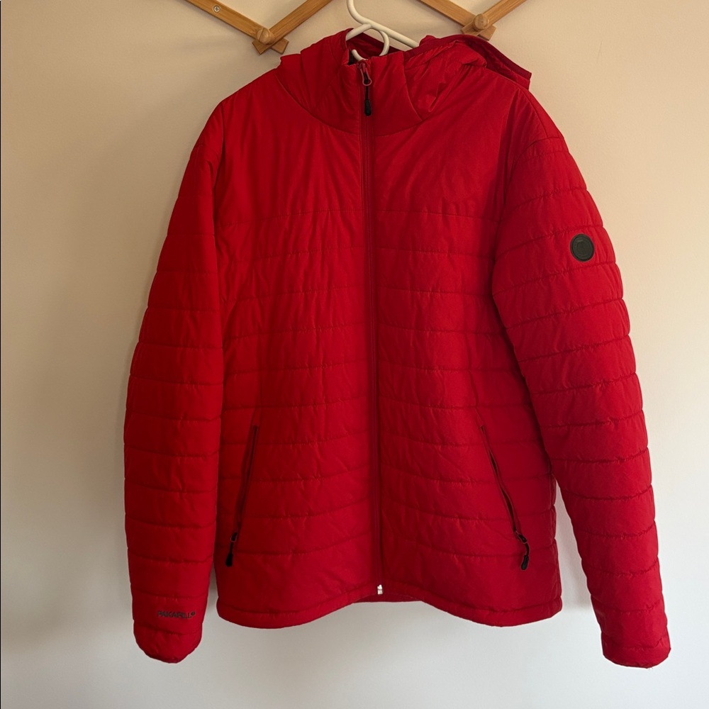 Paka Midweight Puffer Jacket Pakafill Men’s Size XL Red